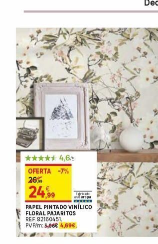Leroy Merlin Papel pintado oferta