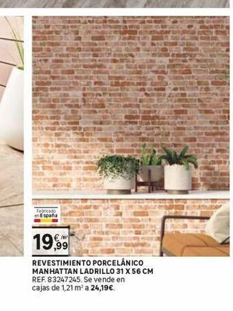 Leroy Merlin Revestimiento porcelánico oferta
