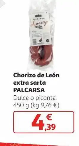 Alcampo Chorizo de león palcarsa oferta