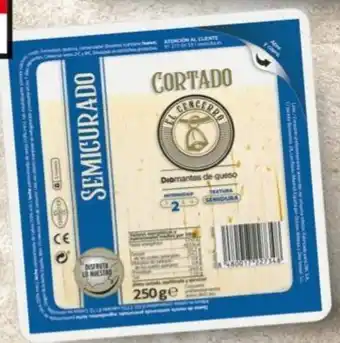 Maxi Dia Dia El Cencerro Cuña Queso Semicurado Cortado 250 g oferta