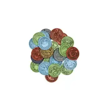 Pack 4 monedas zak storm 41500 bandai