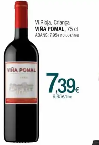 Condis Viña Pomal, Vi Rioja, Criança, 75 cl oferta