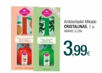 Condis Cristalinas Ambientador Mikado 1 u. oferta