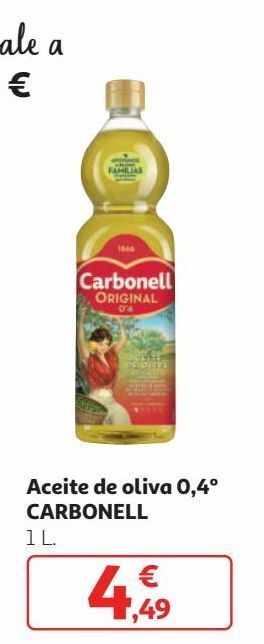 Alcampo Aceite de oliva carbonell oferta