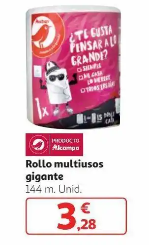 Alcampo Papel multiusos auchan oferta