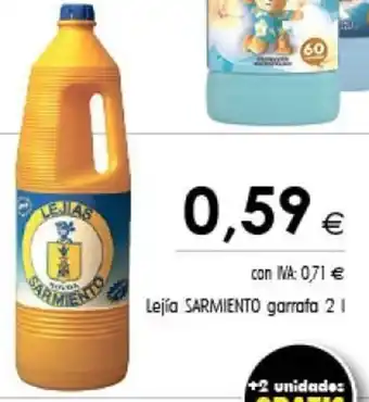 Cash Ifa Sarmiento Lejía Garrafa 2 l oferta