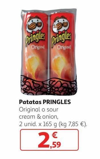 Alcampo Patatas fritas pringles oferta