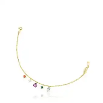 Tous Pulsera de plata y gemas tous good vibes oferta