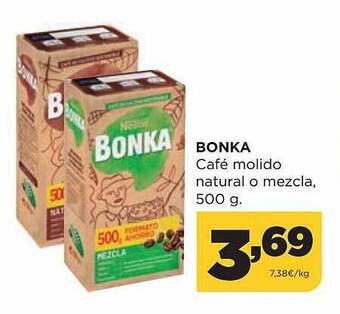 Alimerka Bonka Café Molido Natural O Mezcla oferta