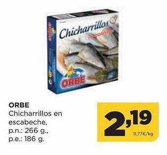 Alimerka Orbe Chicharillos En Escabeche oferta