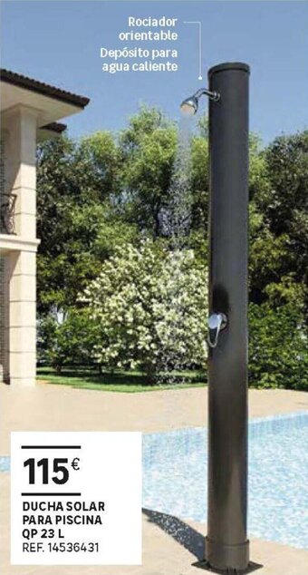 Leroy Merlin Ducha Solar Para Piscina QP 23 L oferta
