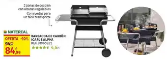 Leroy Merlin Naterial Barbacoa De Carbón Icarus Alpha oferta