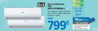 Carrefour Aire acondicionado tide as25+35thmhra-c oferta