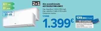 Carrefour Aire acondicionado asy3525u11mi-kmcc oferta