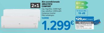 Carrefour Aire acondicionado 2multi912 confort oferta