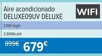 Carrefour Aire acondicionado deluxe09uv deluxe oferta