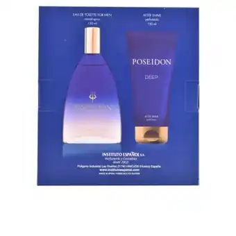 NutriTienda Poseidon deep lote dt 150 ml + aftershave 150 ml oferta