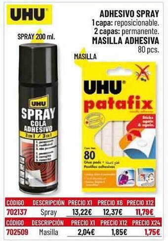 Carlin Uhu Adhesivo Spray Masilla Adhesiva oferta