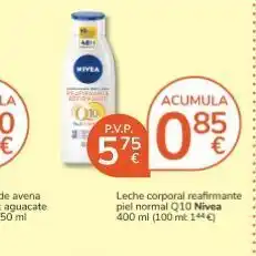Consum Leche corporal oferta