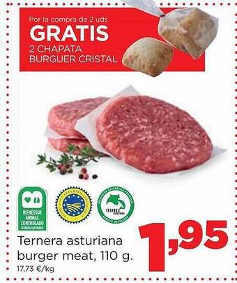 Alimerka Ternera Asturiana Burger Meat oferta