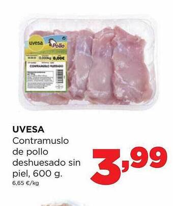Alimerka Uvesa Contramuslo De Pollo Deshuesado Sin Piel oferta
