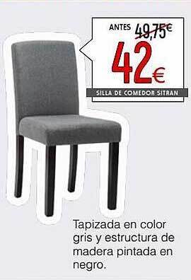 Atrapamuebles Silla De Comedor Sitran oferta