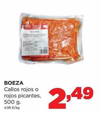 Alimerka Boeza Callos Rojos O Rojos Picantes oferta