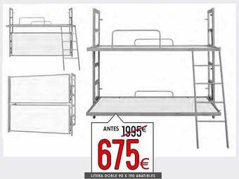 Atrapamuebles Litera Doble 90 X 190 Abatibles oferta