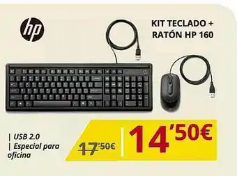 Dynos Informática Kit Teclado + Ratón Hp 160 Hp oferta