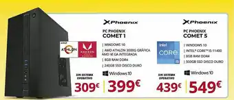 Dynos Informática Pc Phoenix Comet 1 Coimet 5 oferta