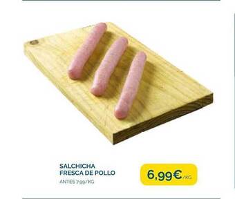 Supermercados La Despensa Salchicha Fresca De Pollo oferta