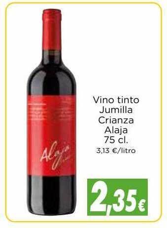 Proxi Vino Tinto Jumilla Crianza Alaja oferta