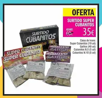 Hipercohete Surtido Super Cubanitos oferta