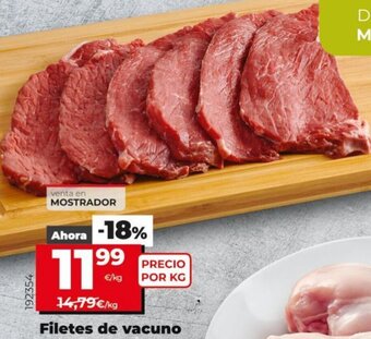 La Plaza de DIA Filetes de Vacuno oferta