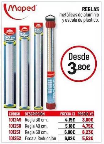 Carlin Reglas Maped oferta