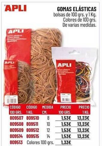 Carlin Apli Gomas Elásticas oferta