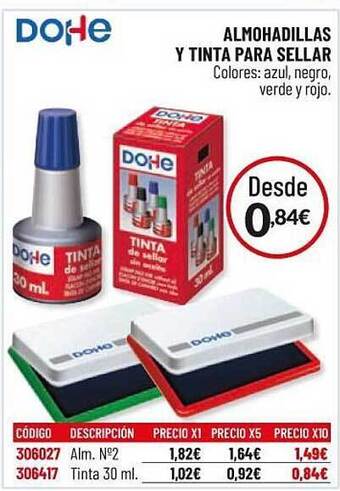 Carlin Dohe Almohadillas Y Tinta Para Sellar oferta