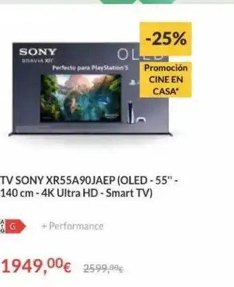 Worten Tv Sony Xr55a90jaep oferta