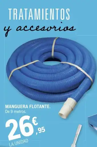 E.Leclerc Manguera Flotante De 9 metros oferta