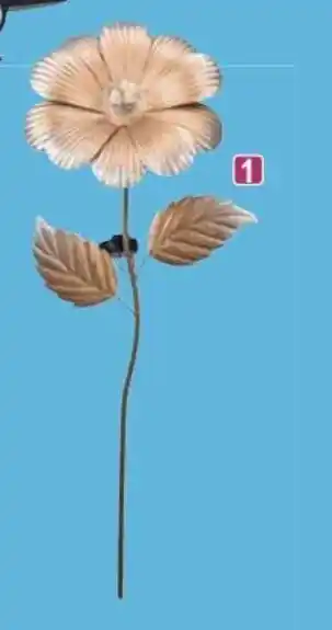 E.Leclerc Tutor Con Flor Con Luz Solar De 30 cm oferta