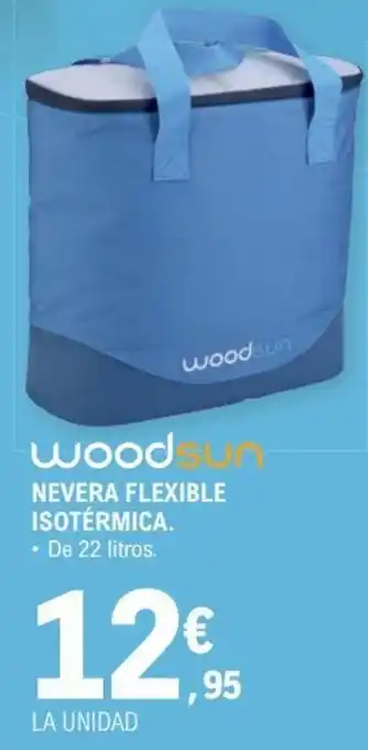 E.Leclerc woodsun Nevera Flexible Isotérmica 22 litros oferta