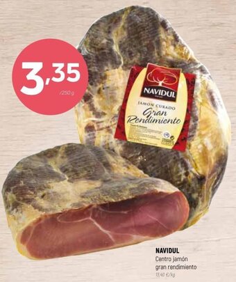 Coviran Navidul Centro Jamón gran rendimiento oferta