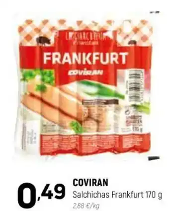 Coviran Coviran Salchichas Frankfurt 170 g oferta