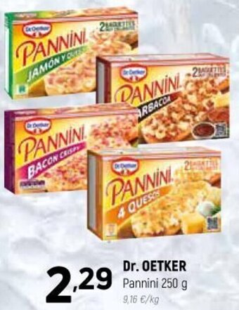 Coviran Dr. Oetker Pannini 250 g oferta