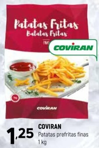 Coviran Coviran Patatas prefritas finas 1 kg oferta