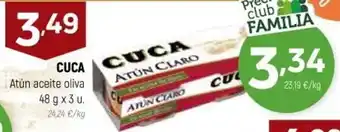 Coviran Cuca Atún aceite oliva 48 g x 3 u. oferta