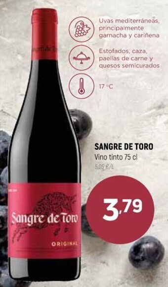 Coviran Sangre De Toro Vino tinto 75 cl oferta