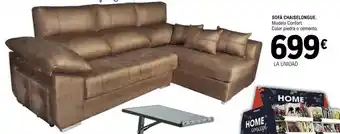 E.Leclerc Sofá Chaiselongue oferta