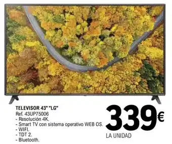E.Leclerc LG Televisor 43'' oferta