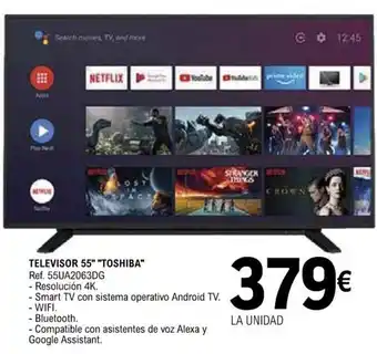 E.Leclerc Toshiba Televisor 55'' oferta
